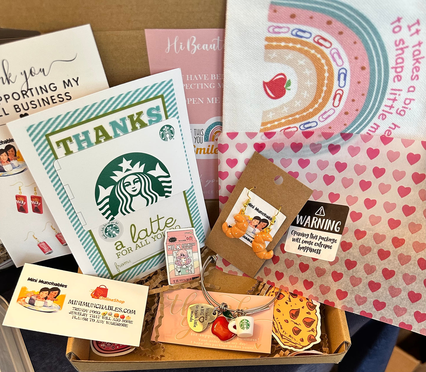 Teachers box ( croissant 🥐) PRESALE buy now/shipped May 16th!