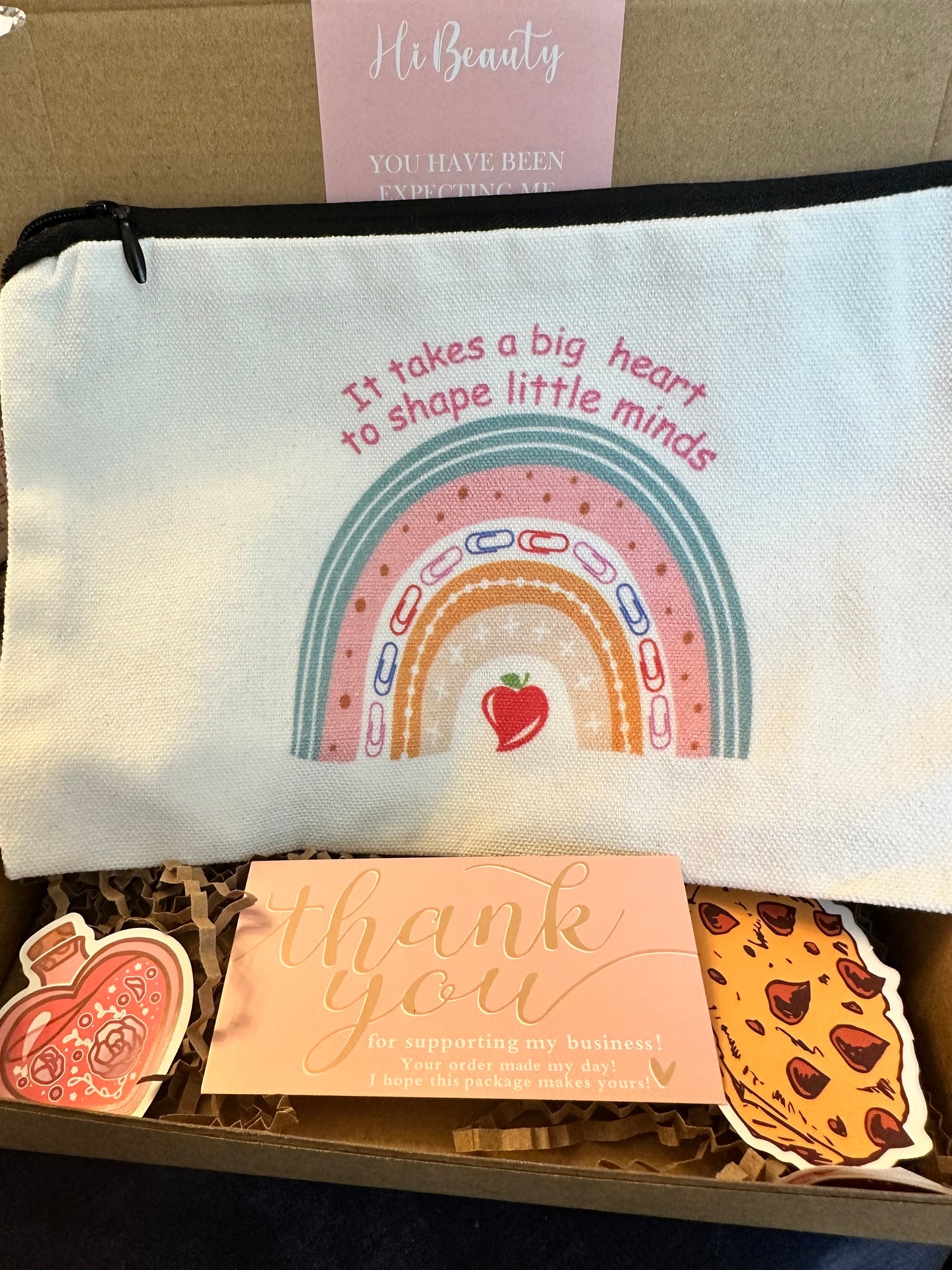 Teachers box ( cinnamon roll ) PRESALE buy now/shipped May 16th!