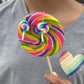 Rainbow Swirl Lollipops